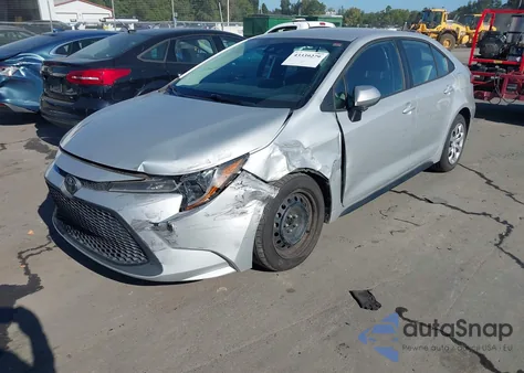 2020 Toyota Corolla Le from USA, damaged, VIN 5YFEPRAE6LP129273
